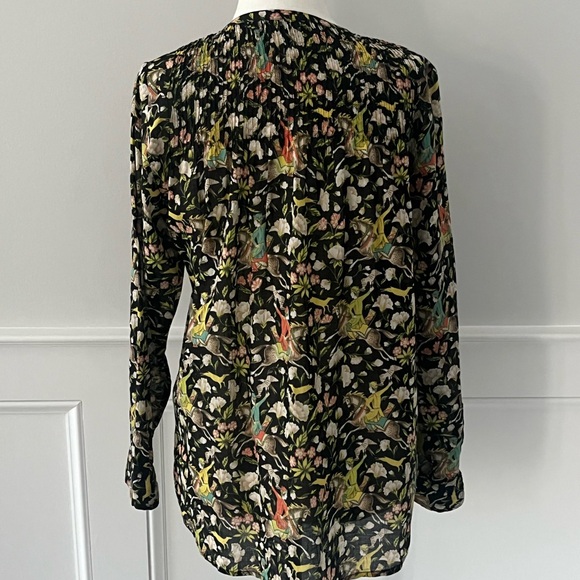 J. Crew  X Drakes London Classic Popover Blouse - Picture 7 of 13